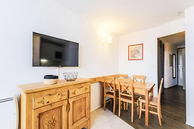 Wohnung in Huez mit Balkon & Wanderwegen