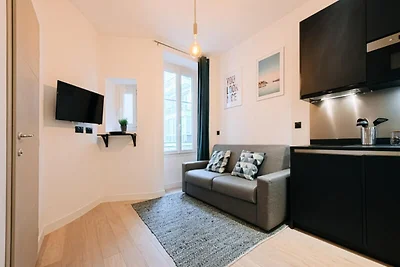 Wohnung in Carré d'Or in Strandnähe