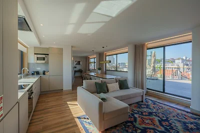 Stijlvol stadsverblijf met balkon