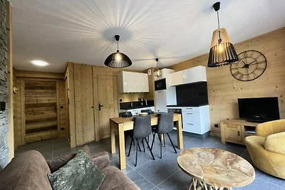 Ferienwohnung in Arves mit Blick auf die...