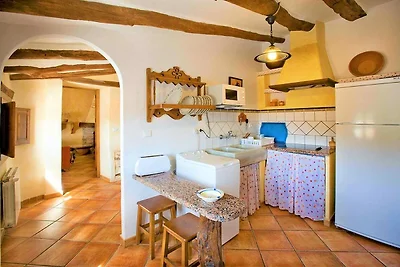 Ferienhaus mit Bergblick