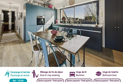 Apartment in Fouesnant in der Nähe des Strand...