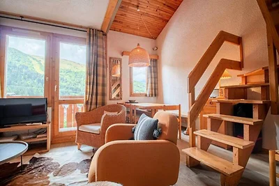 Apartment in Valmorel an den Skipisten
