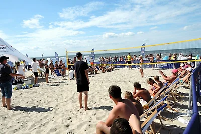 Ferienhaus in Międzywodzie am Strand