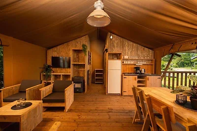 Geräumiges Luxus-Safari-Zelt für 8 Personen