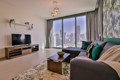 Uitzicht op jachthaven 2Bed JBR van Belvilla