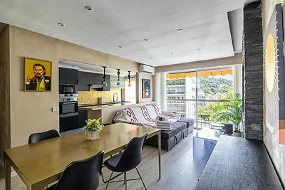 Modernes Apt. 1 Schlafzimmer/4 Personen mit g...