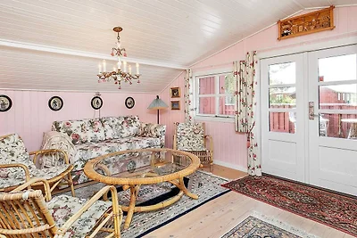Ferienhaus mit Terrasse und Feuerstelle
