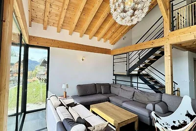 Chalet in Notre-Dame mit Sauna und Whirlpool