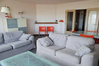 Appartement in Nieuwpoort met zeezicht