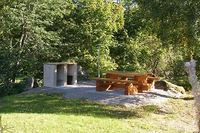 Casa de vacaciones en Kyrkhult con piscina.