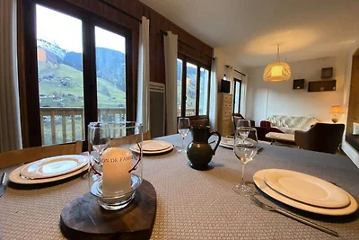 Chalet in Arêches mit Bergblick