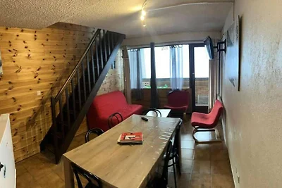 Duplex in Vars les Claux mit Ski-In/Ski-Out