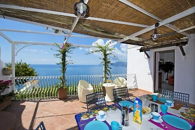 Haus in Praiano mit atemberaubendem Meerblick