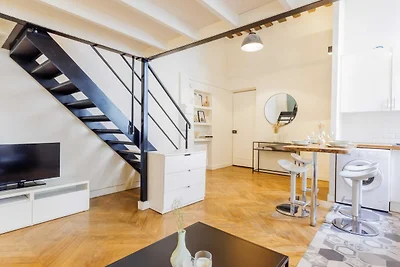Appartamento tranquillo 1BR/4P - Quartier du...
