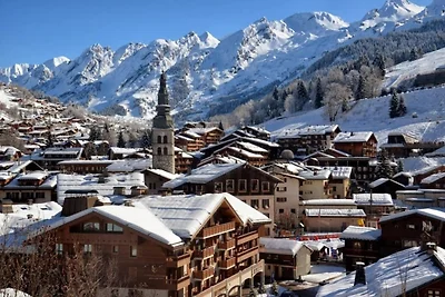 Wohnung in La Clusaz mit Pool & Sauna