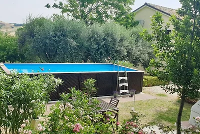 Ferienhaus in Filottrano mit Meeresstrand