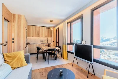 Apartment in Les Arcs mit Spa und Aussicht