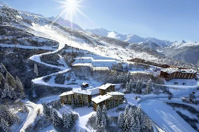 Apartment in Les Arcs mit Blick auf den Mont...