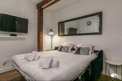 Charmant appartement - 1 slaapkamer/4 badkame...