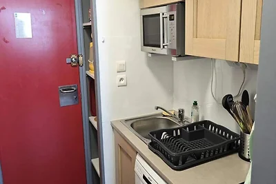 Wohnung in La Plagne mit Blick auf den Mont...