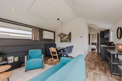 Mooi chalet met ac en sloep