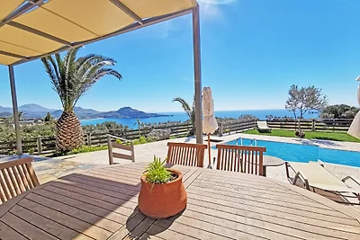 Cottage in Plakias met zwembad en uitzicht