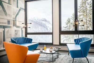 Stijlvolle alpine basis met werkruimte