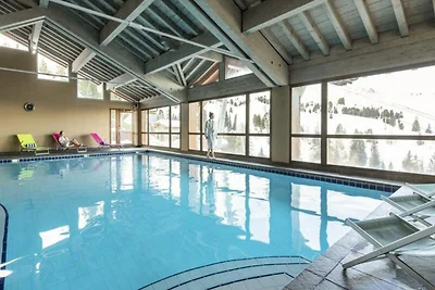 Chalet in Belle Plagne mit Spa und Pool
