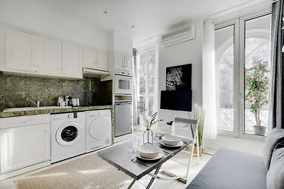 Gezellig appartement - 1BR/3P - Straatsburg S...