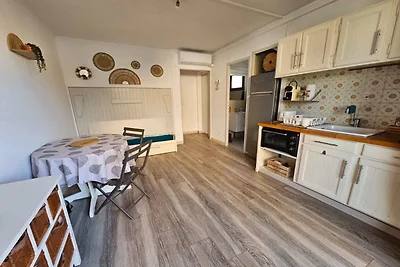 Strandapartment mit Außenbereich