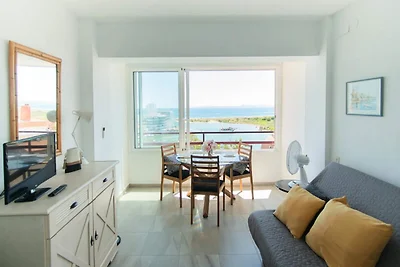 Ferienwohnung in Roses mit Meerblick und Pool