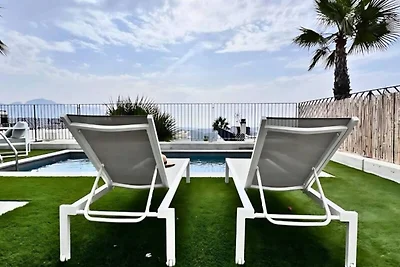 Villa a Polop Hills con Piscina Privata