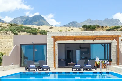 Villa in Frangocastello am Laki-Strand