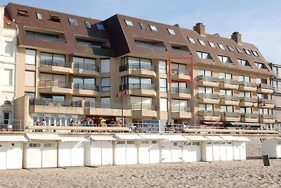 Appartement in De Haan met zeezicht