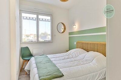 Appartement aan zee met balkon