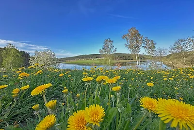 Chalet am Eixendorfer See mit Aussicht