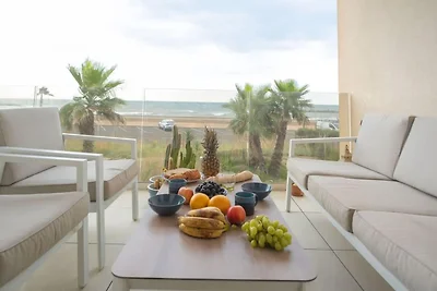 Apartment mit Balkon am Meer in Valras