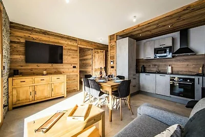 Wohnung in der Nähe der Marmotte-Piste mit di...