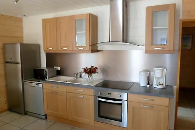 Ferienhaus in Clיder mit Terrasse
