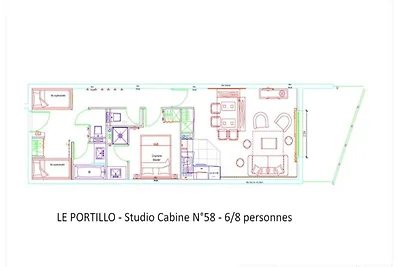 Studio für 8 Personen
