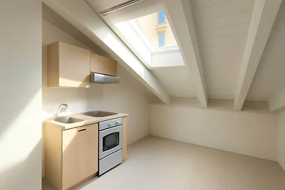 Mansardenstudio, mit Klimaanlage