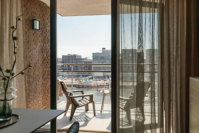Apartment in Scheveningen mit Hafenblick