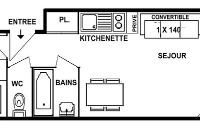 Appartement in Beaufortain vlakbij de...