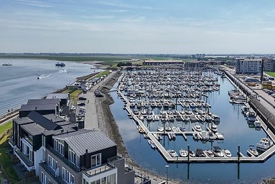 Luxe appartement met uitzicht op het water