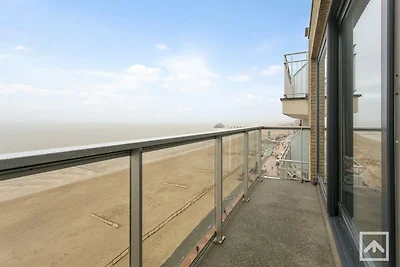 Wohnung in Blankenberg mit Meerblick