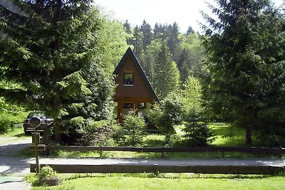 A-vormig vakantiehuis / hut in Finse stijl...