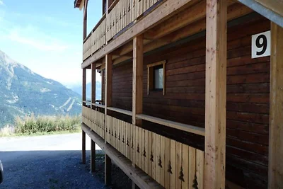 Appartement in Réallon bij Sneeuwfront