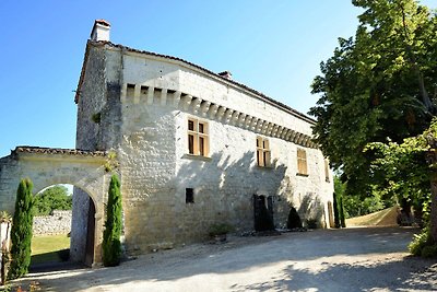 Historisches Schloss in Bon-Encontre mit...