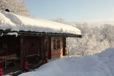 Holzferienhaus beim Bauernhof